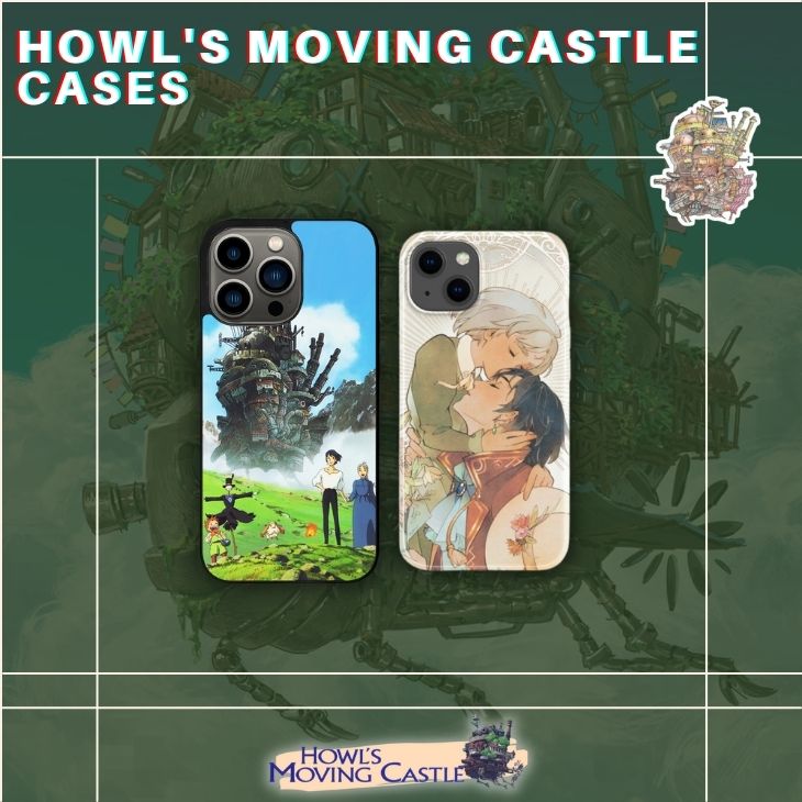 howls moving castle cases - Howl's Moving Castle Merch