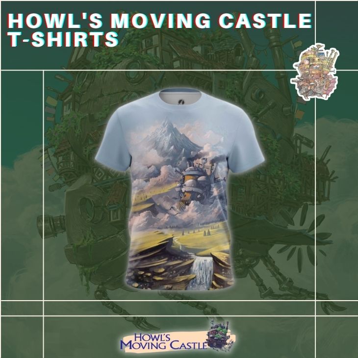 howls moving castle t shirts - Howl's Moving Castle Merch