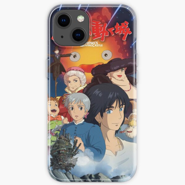 howl's moving castle  iPhone Soft Case RB2507 product Offical howl moving castle Merch