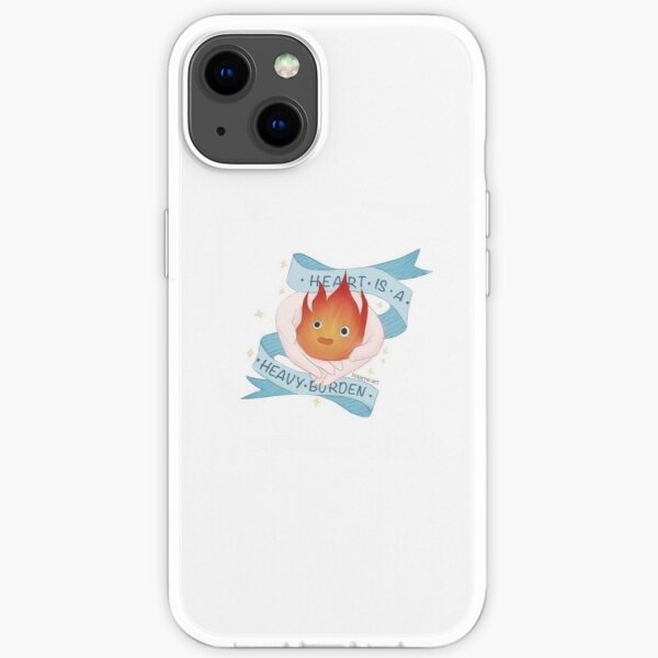 Howl's Moving Castle Calcifer iPhone Soft Case RB2507 product Offical howl moving castle Merch