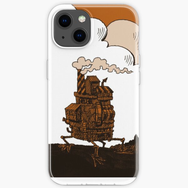 Diana Wynne Jones' Howl's Moving Castle - The Castle iPhone Soft Case RB2507 product Offical howl moving castle Merch