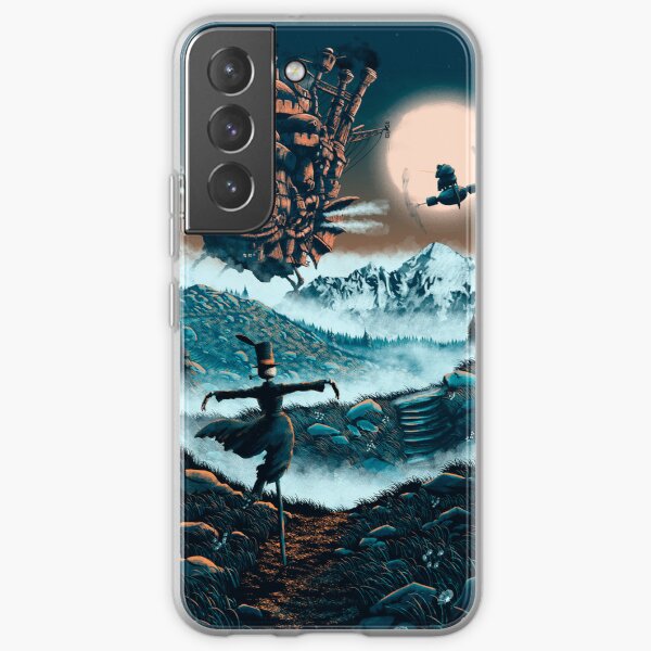 Howl's Moving Castle Samsung Galaxy Soft Case RB2507 product Offical howl moving castle Merch
