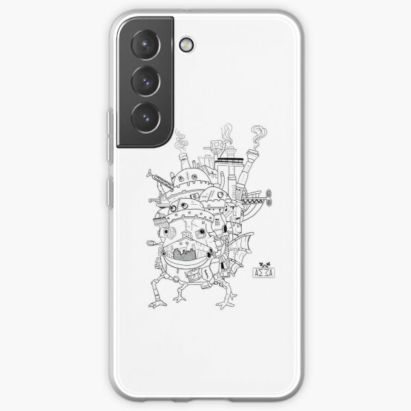 Howl's Moving Castle Cartoon Samsung Galaxy Soft Case RB2507 product Offical howl moving castle Merch