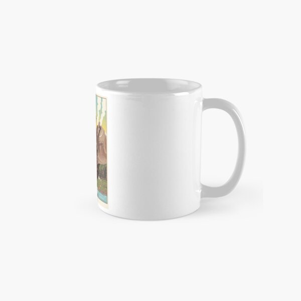 Vintage Howl's Moving Castle Classic Mug RB2507 product Offical howl moving castle Merch