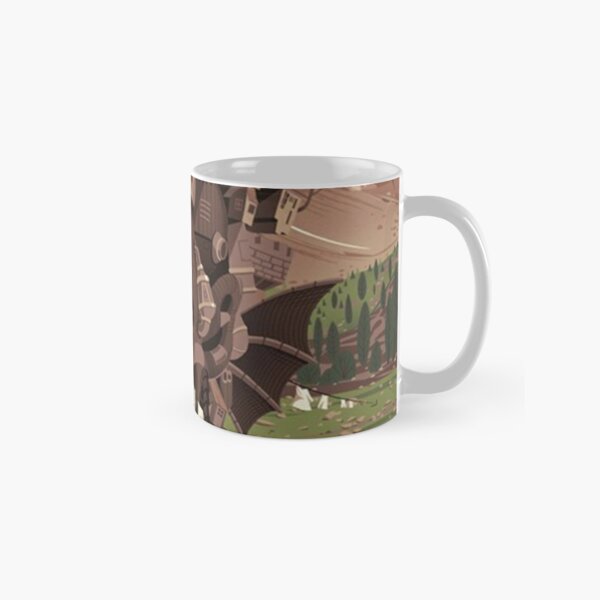 vintage howl's moving castle Classic Mug RB2507 product Offical howl moving castle Merch