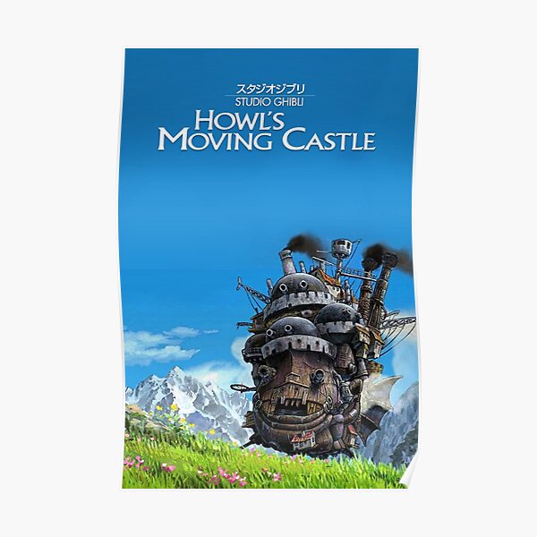 Howl's Moving Castle Poster Poster RB2507 product Offical howl moving castle Merch