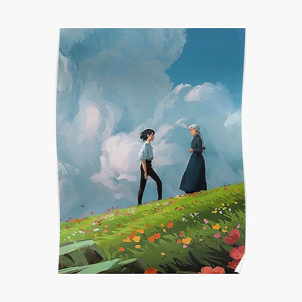 Howl's moving castle Poster Poster RB2507 product Offical howl moving castle Merch