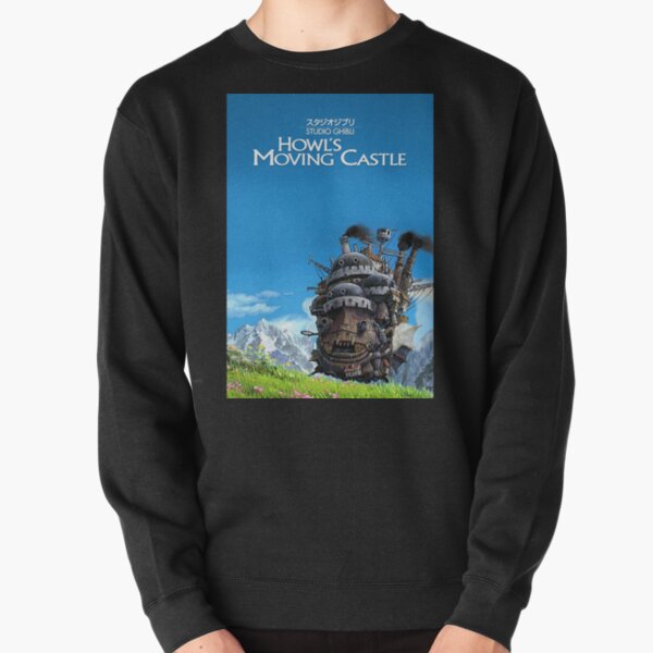 Howl's Moving Castle Poster Pullover Sweatshirt RB2507 product Offical howl moving castle Merch