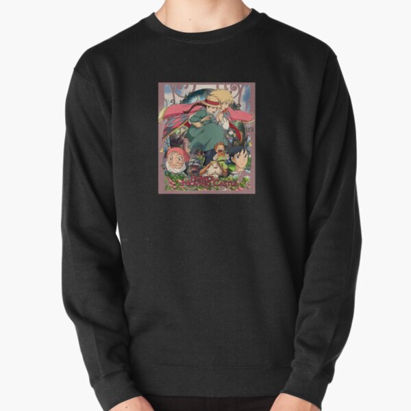 Howl's Moving Castle Pullover Sweatshirt RB2507 product Offical howl moving castle Merch
