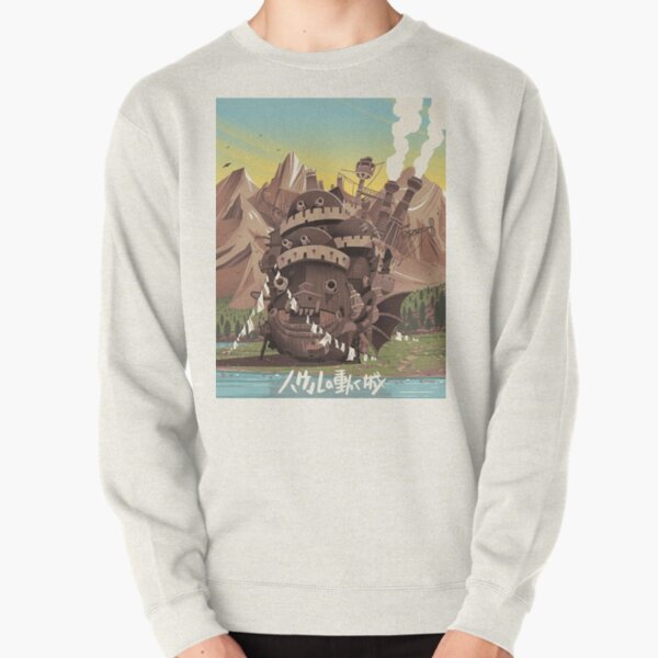 howl's moving castle Pullover Sweatshirt RB2507 product Offical howl moving castle Merch