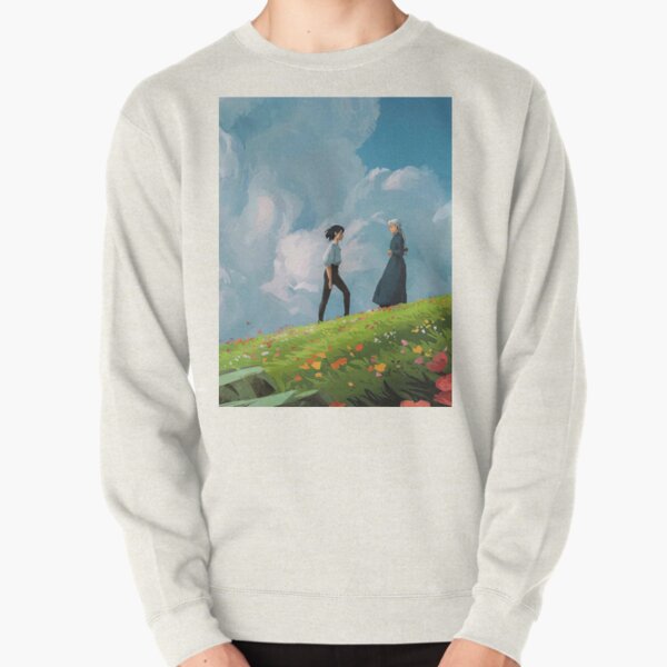 Howl's moving castle Poster Pullover Sweatshirt RB2507 product Offical howl moving castle Merch