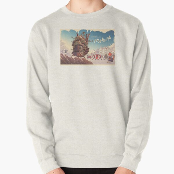 howl's moving castle Pullover Sweatshirt RB2507 product Offical howl moving castle Merch
