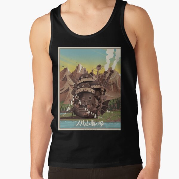 vintage howl's moving castle Tank Top RB2507 product Offical howl moving castle Merch