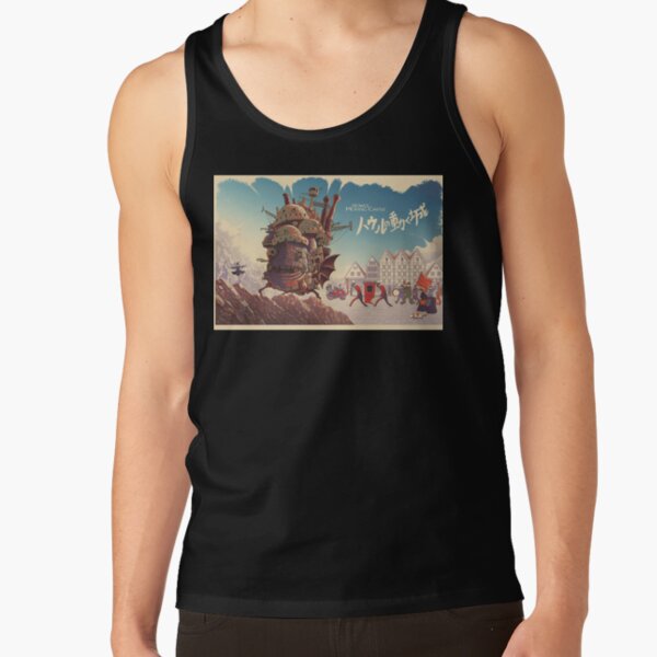 howl's moving castle Tank Top RB2507 product Offical howl moving castle Merch