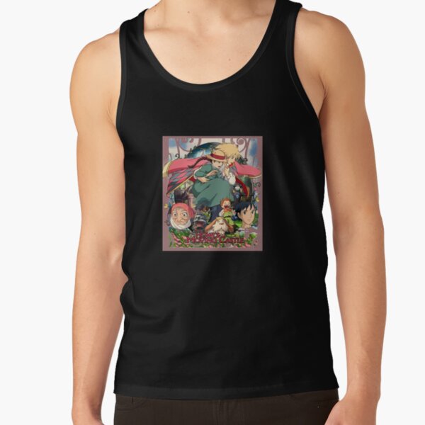Howl's Moving Castle Tank Top RB2507 product Offical howl moving castle Merch