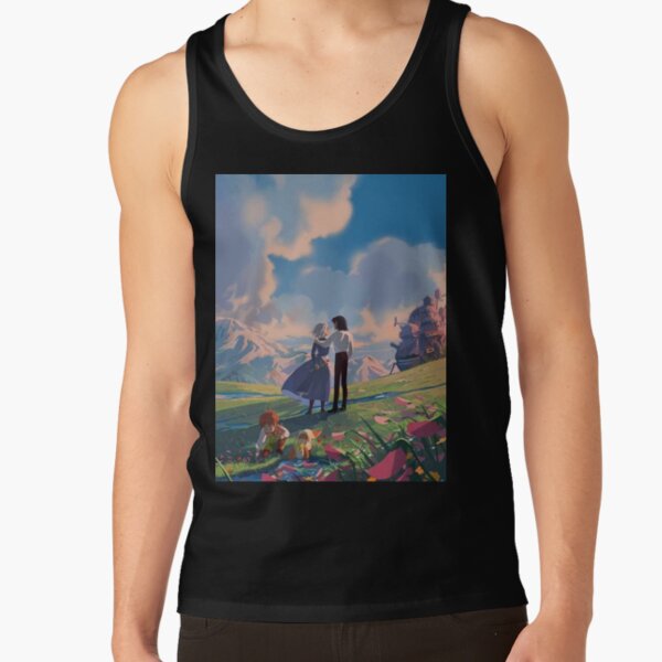 howl's moving castle print Tank Top RB2507 product Offical howl moving castle Merch