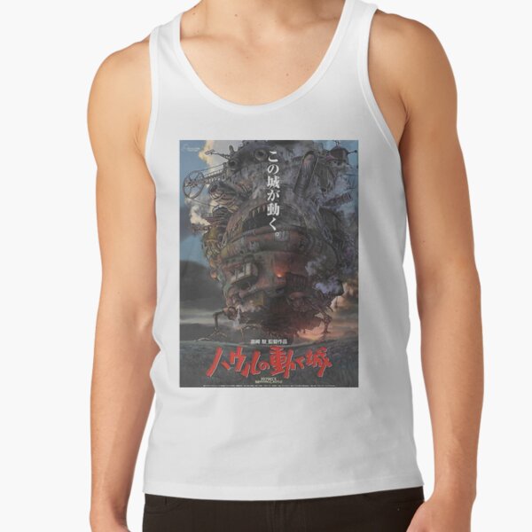 Howl's Moving Castle 2004 Tank Top RB2507 product Offical howl moving castle Merch