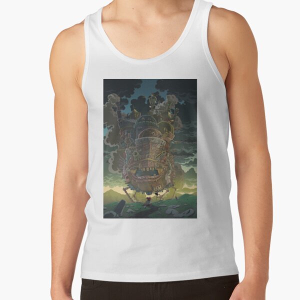 Howl's Moving Castle Tank Top RB2507 product Offical howl moving castle Merch