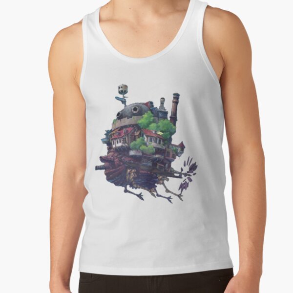 Best Selling Howl's Moving Castle Tank Top RB2507 product Offical howl moving castle Merch