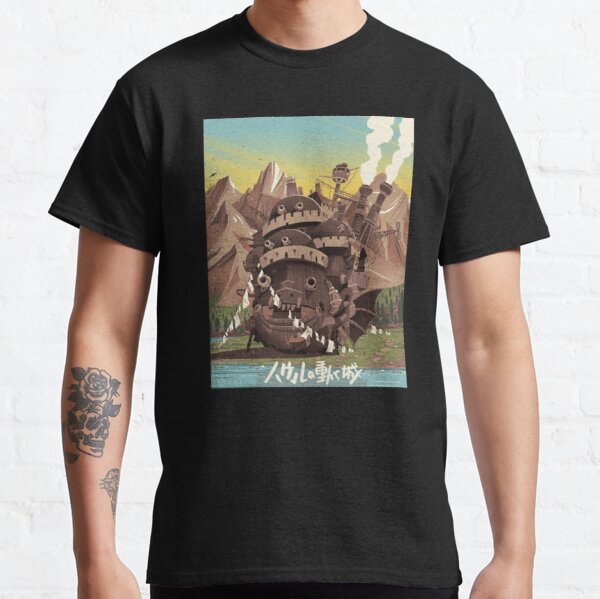 vintage howl's moving castle Classic T-Shirt RB2507 product Offical howl moving castle Merch