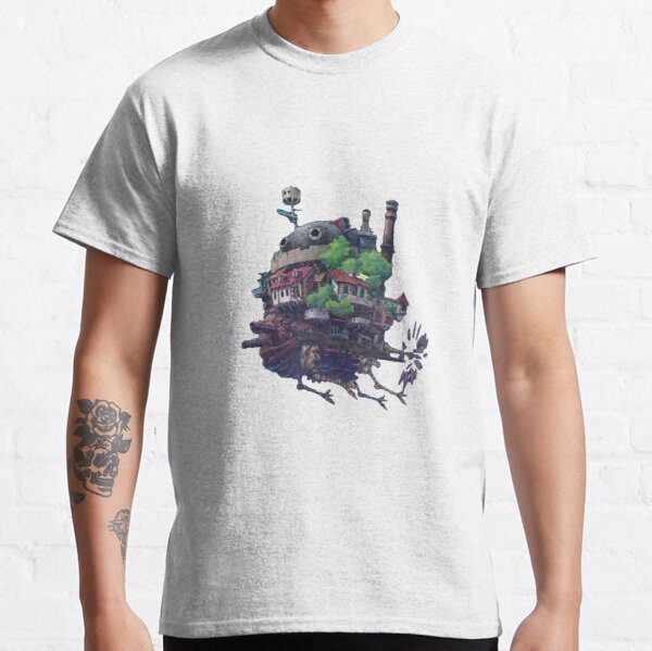Best Selling Howl's Moving Castle Classic T-Shirt RB2507 product Offical howl moving castle Merch