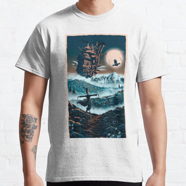 Howl's Moving Castle Classic T-Shirt RB2507 product Offical howl moving castle Merch