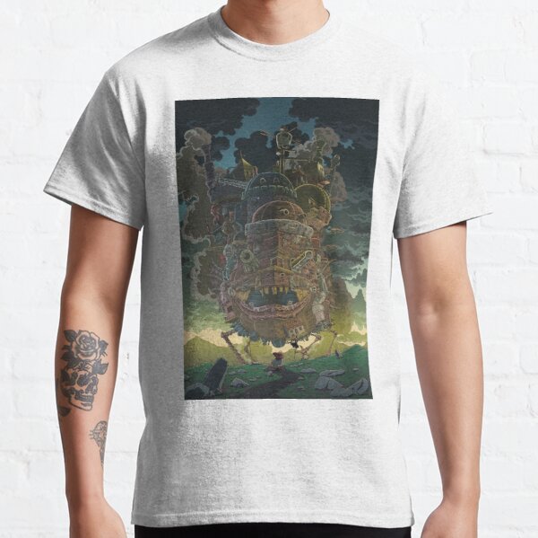 Howl's Moving Castle Classic T-Shirt RB2507 product Offical howl moving castle Merch