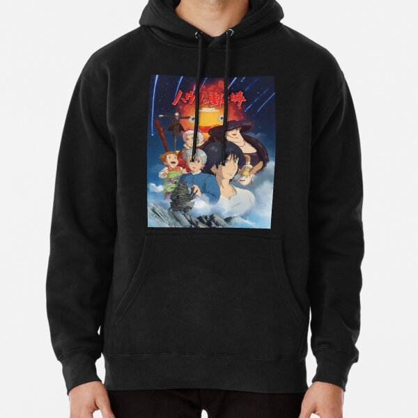 howl's moving castle Pullover Hoodie RB2507 product Offical howl moving castle Merch