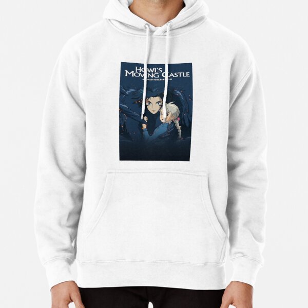 Howl's Moving Castle Poster Pullover Hoodie RB2507 product Offical howl moving castle Merch