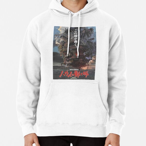 Howl's Moving Castle 2004 Pullover Hoodie RB2507 product Offical howl moving castle Merch