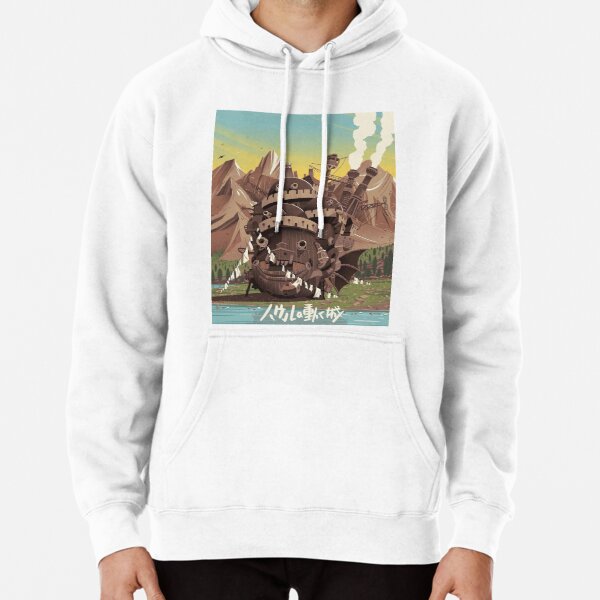 howl's moving castle Pullover Hoodie RB2507 product Offical howl moving castle Merch