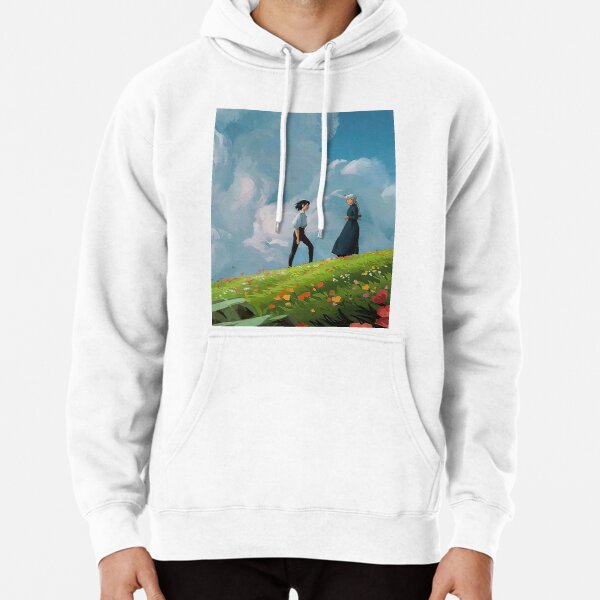Howl's moving castle Poster Pullover Hoodie RB2507 product Offical howl moving castle Merch