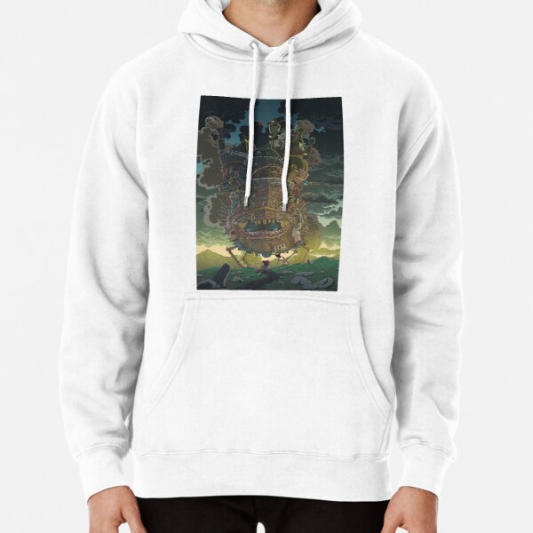 Howl's Moving Castle Pullover Hoodie RB2507 product Offical howl moving castle Merch