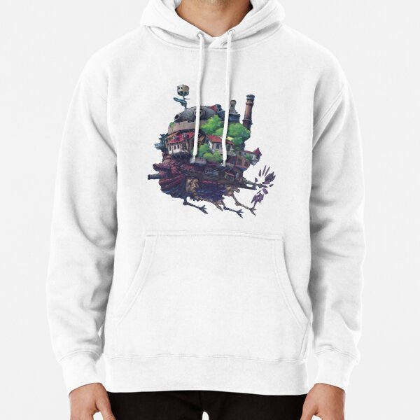 Best Selling Howl's Moving Castle Pullover Hoodie RB2507 product Offical howl moving castle Merch