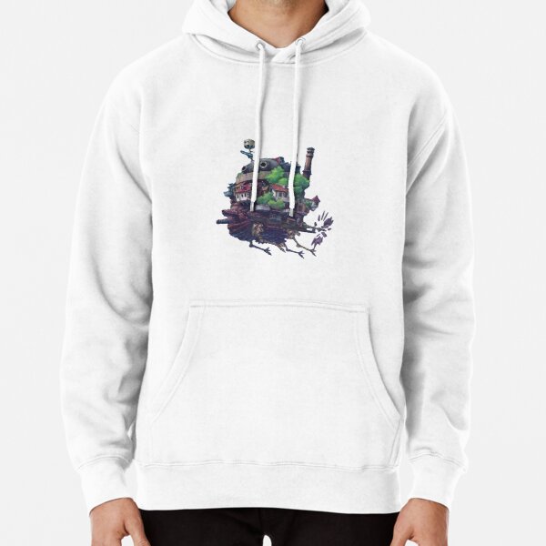 Best Selling Howl's Moving Castle Pullover Hoodie RB2507 product Offical howl moving castle Merch