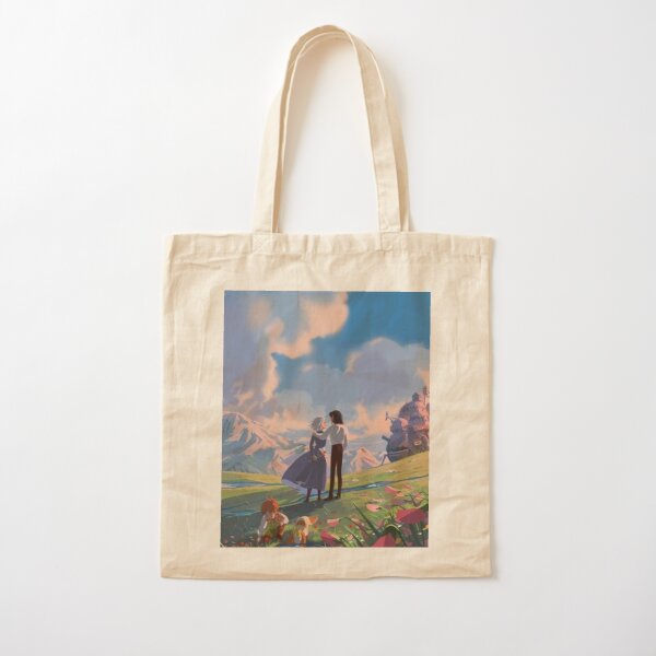 howl's moving castle Cotton Tote Bag RB2507 product Offical howl moving castle Merch