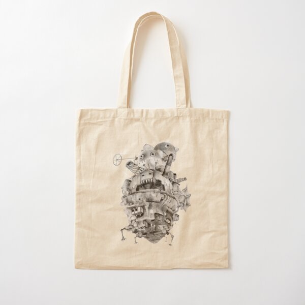 Howl's moving castle Cotton Tote Bag RB2507 product Offical howl moving castle Merch