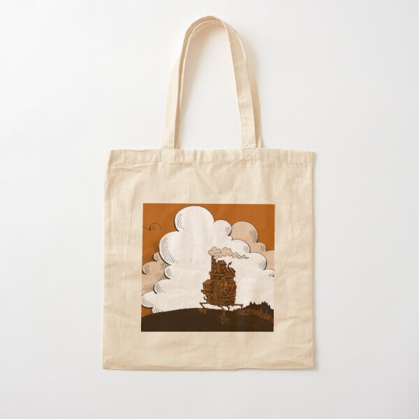 Diana Wynne Jones' Howl's Moving Castle - The Castle Cotton Tote Bag RB2507 product Offical howl moving castle Merch