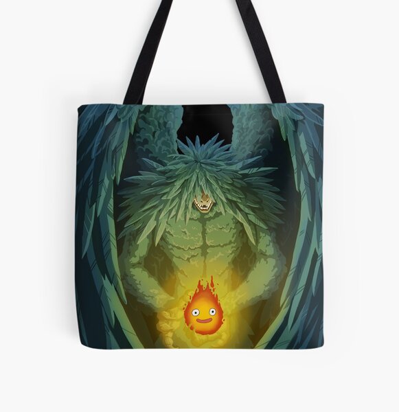 Howl's Moving Castle All Over Print Tote Bag RB2507 product Offical howl moving castle Merch