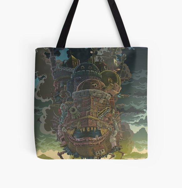 Howl's Moving Castle All Over Print Tote Bag RB2507 product Offical howl moving castle Merch