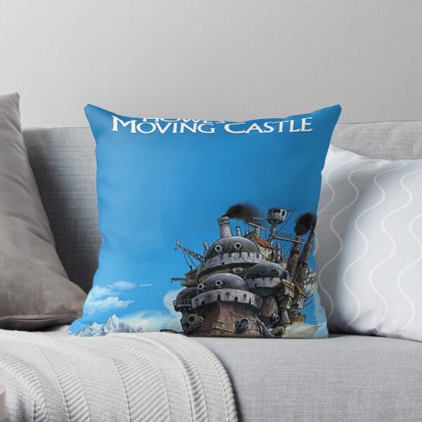Howl's moving castle  Throw Pillow RB2507 product Offical howl moving castle Merch