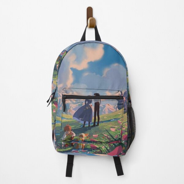 howl's moving castle print Backpack RB2507 product Offical howl moving castle Merch