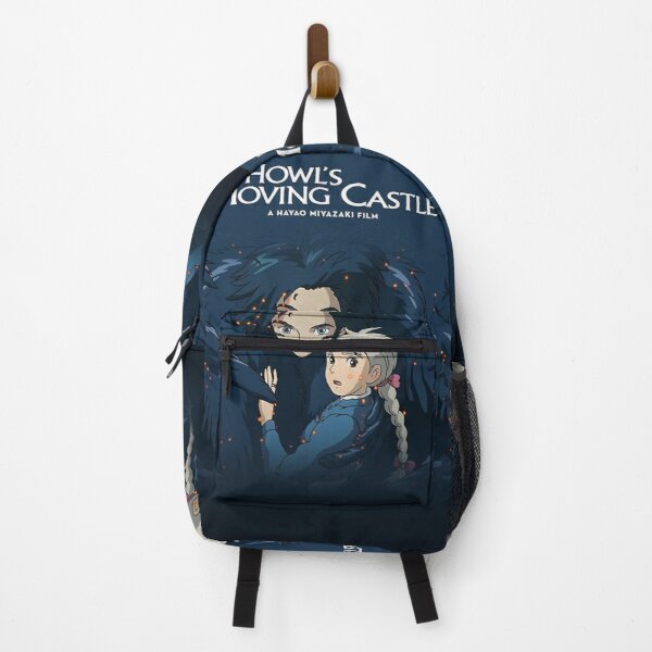 Howl's Moving Castle Poster Backpack RB2507 product Offical howl moving castle Merch