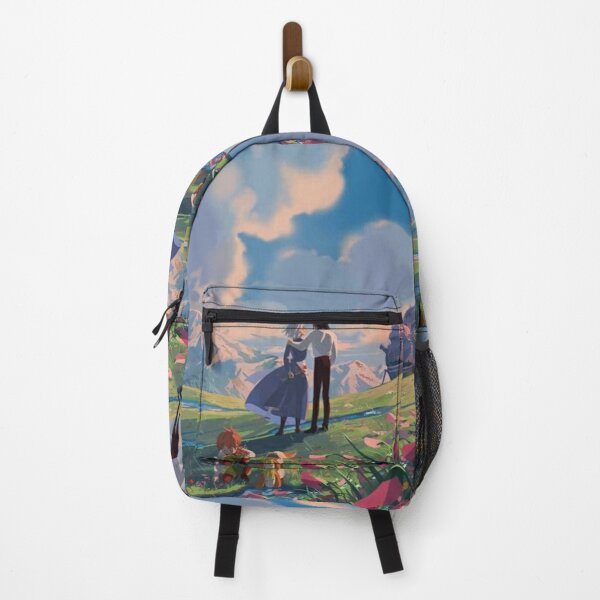 howl's moving castle print Backpack RB2507 product Offical howl moving castle Merch