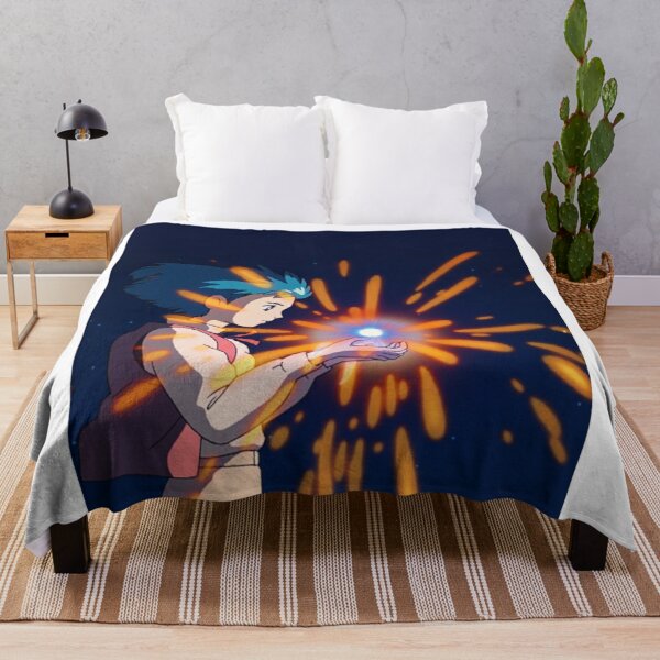 Howl's Moving Castle Throw Blanket RB2507 product Offical howl moving castle Merch