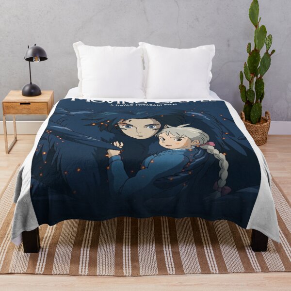 Howl's Moving Castle Throw Blanket RB2507 product Offical howl moving castle Merch