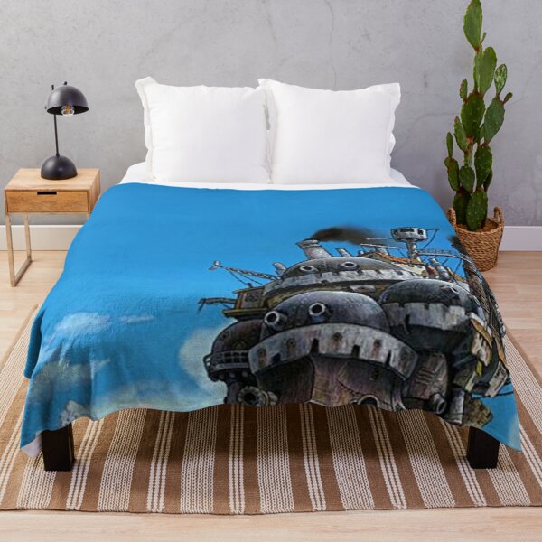Howl's moving castle  Throw Blanket RB2507 product Offical howl moving castle Merch