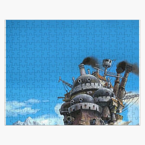 Howl's Moving Castle Poster Jigsaw Puzzle RB2507 product Offical howl moving castle Merch
