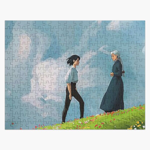 Howl's moving castle Poster Jigsaw Puzzle RB2507 product Offical howl moving castle Merch