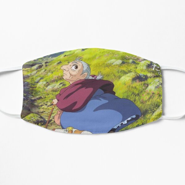 howl's moving castle Flat Mask RB2507 product Offical howl moving castle Merch
